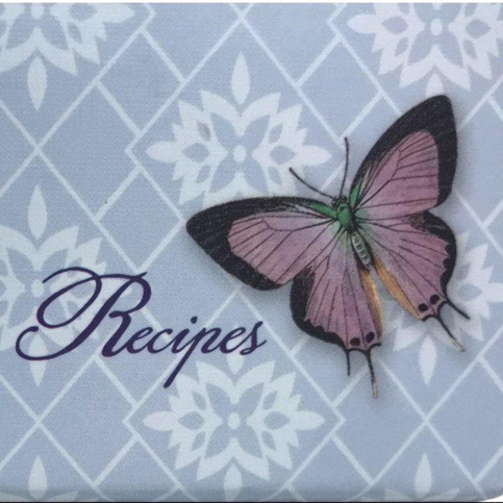 Lang Botanical Gardens Recipe Card Box